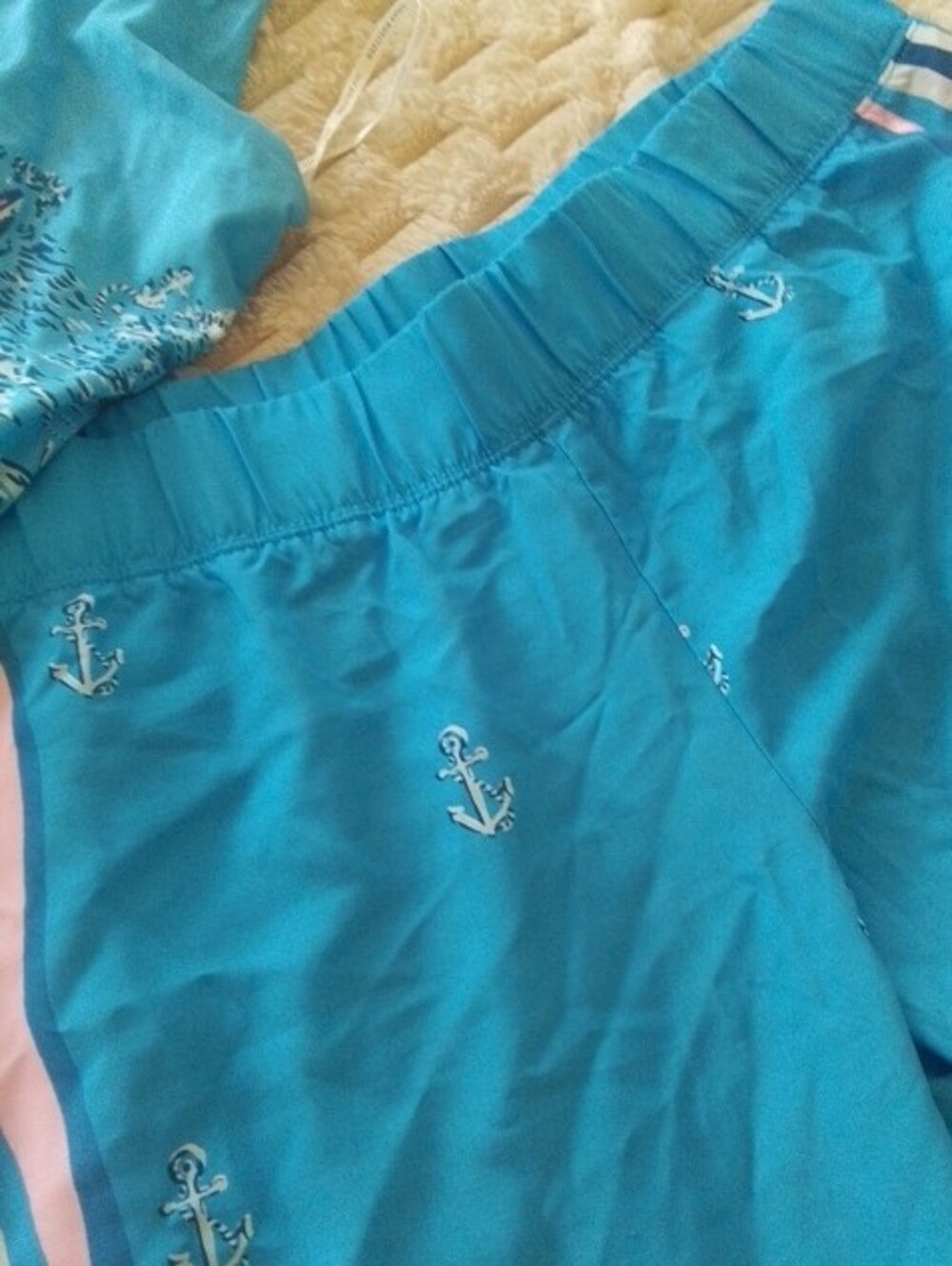 Lilly Pulitzer Both Pieces NWT with Sail Boats And Pink Stripes - Picture 4 of 7
